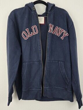Navy Old Navy Zip Up Hoodie